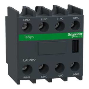 Schneider LA1-DN 22 Screw-Clamps Terminals Auxiliary Contact Block