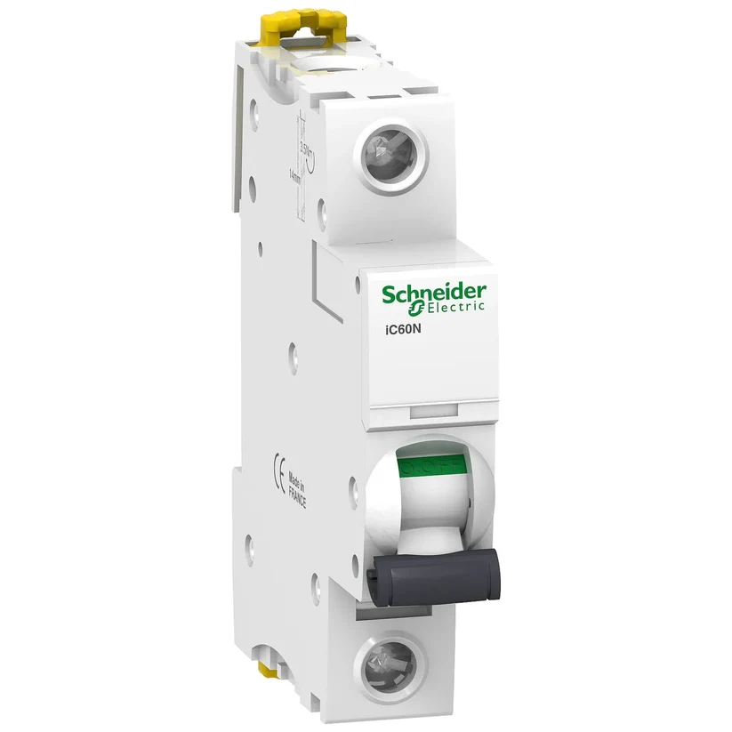 Schneider iC60N 1 Pole Miniature Circuit Breaker, 6 KA - 10 kA - Image 4