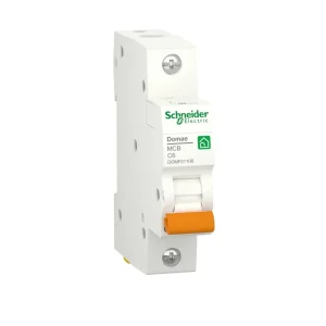 Schneider Domae 1 Pole Miniature Circuit Breaker, 6 kA