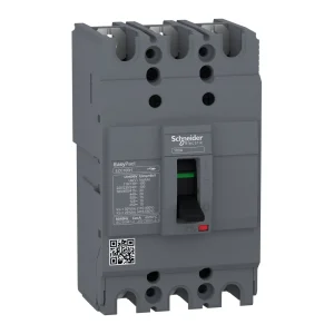 Schneider EZC100H 3 Pole Molded Case Circuit Breaker, 30 kA
