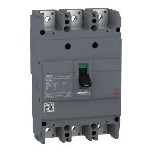 Schneider EZC250F 3 Pole Molded Case Circuit Breaker, 18 kA