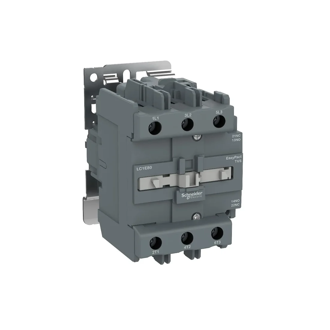Schneider LC1E95M7 TeSys TVS contactor, 4P (4 NO) AC-3 95A 220 V AC Coil-anco