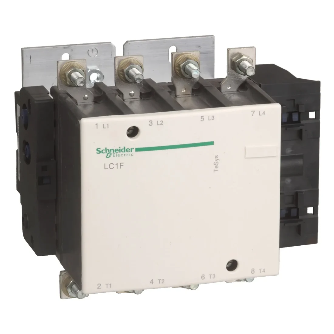Schneider LC1F1854 TeSys D Contactor, 4P (4 NO) AC-1 275 A 440 V AC without coil-anco