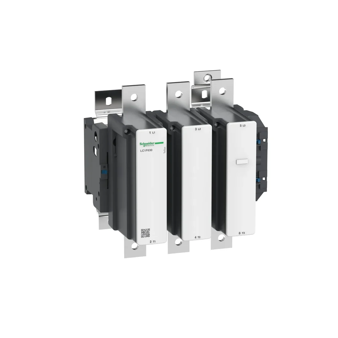 Schneider LC1F630 TeSys F Contactor, 3P (3 NO) AC-3 630 A 220 V AC Coil-anco