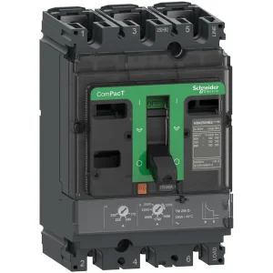 Schneider NSX250H 3 Pole Molded Case Circuit Breaker, 70 kA-anco