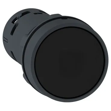 Schneider XB7NA21 Flush Push Button-22mm Spring Return Plastic Bezel