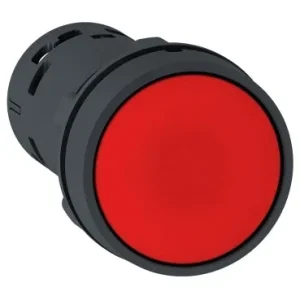 Schneider XB7NA42 Flush Push Button-22mm Spring Return Plastic Bezel